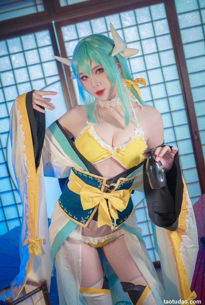 次元少女羊大真人 - 清姬泳装 [18P-179MB]