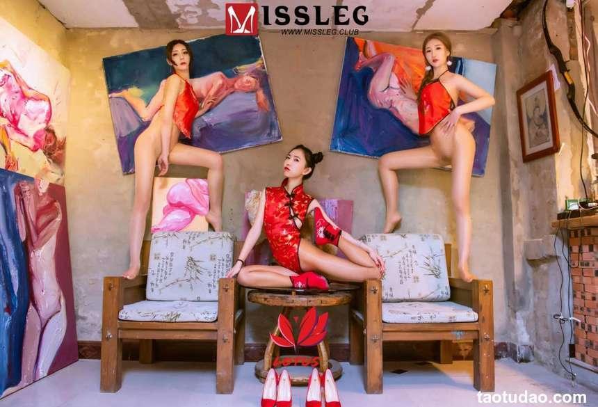[MISSLEG蜜丝]钻石版众筹系列 第三期 画院新年 [65P+1V]