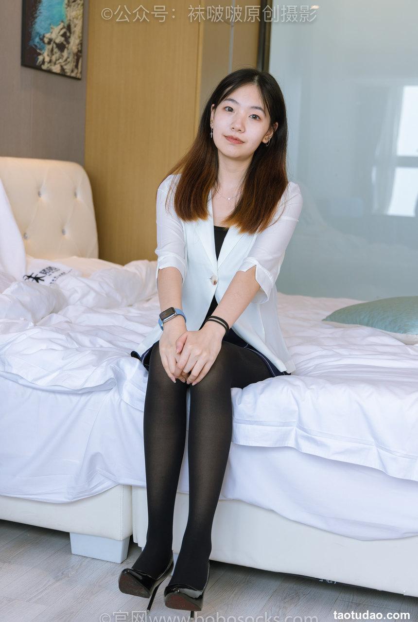 [BoBoSocks袜啵啵]NO.150 小甜豆-高跟鞋、厚黑丝[140P+1V／6.69GB]