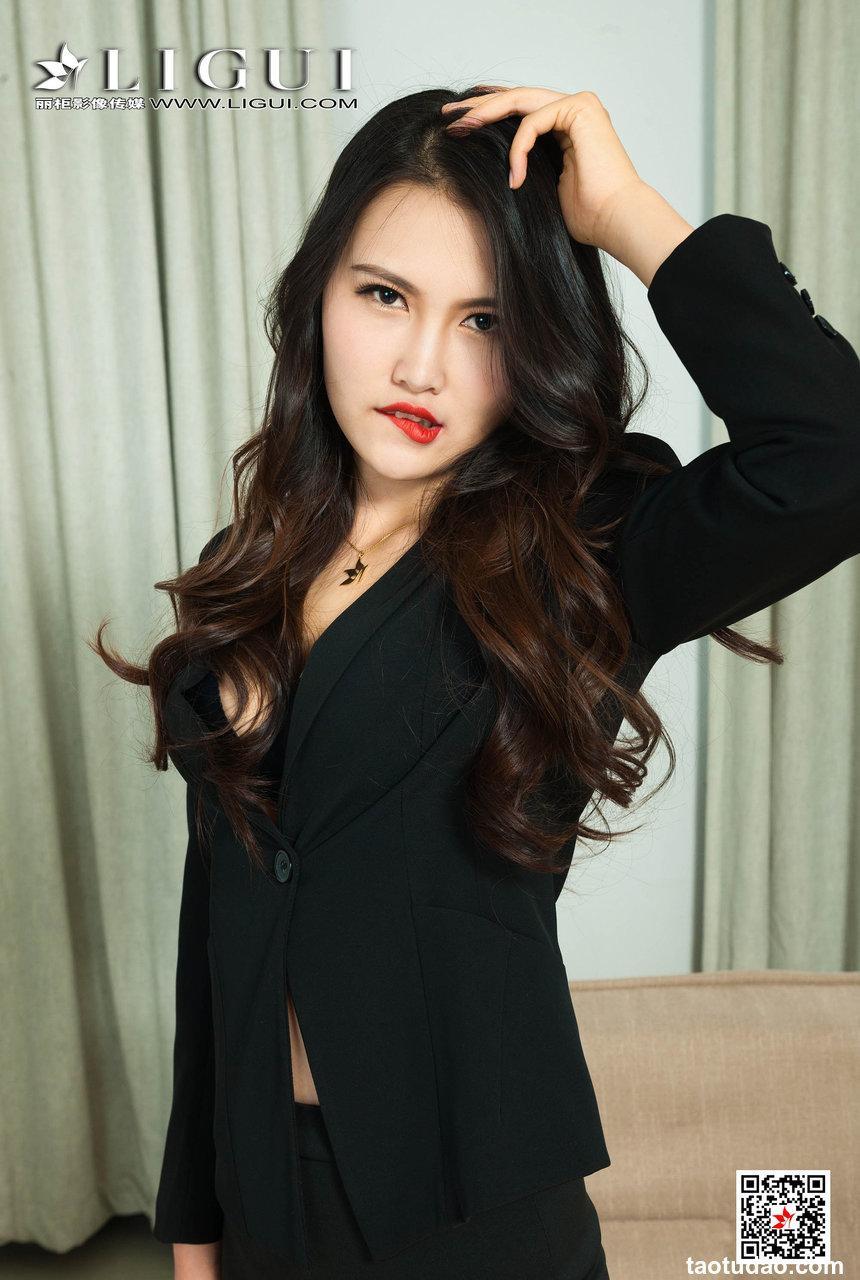 [Ligui丽柜] 2020.06.16《黑丝欲销魂》安安 [72P107MB]