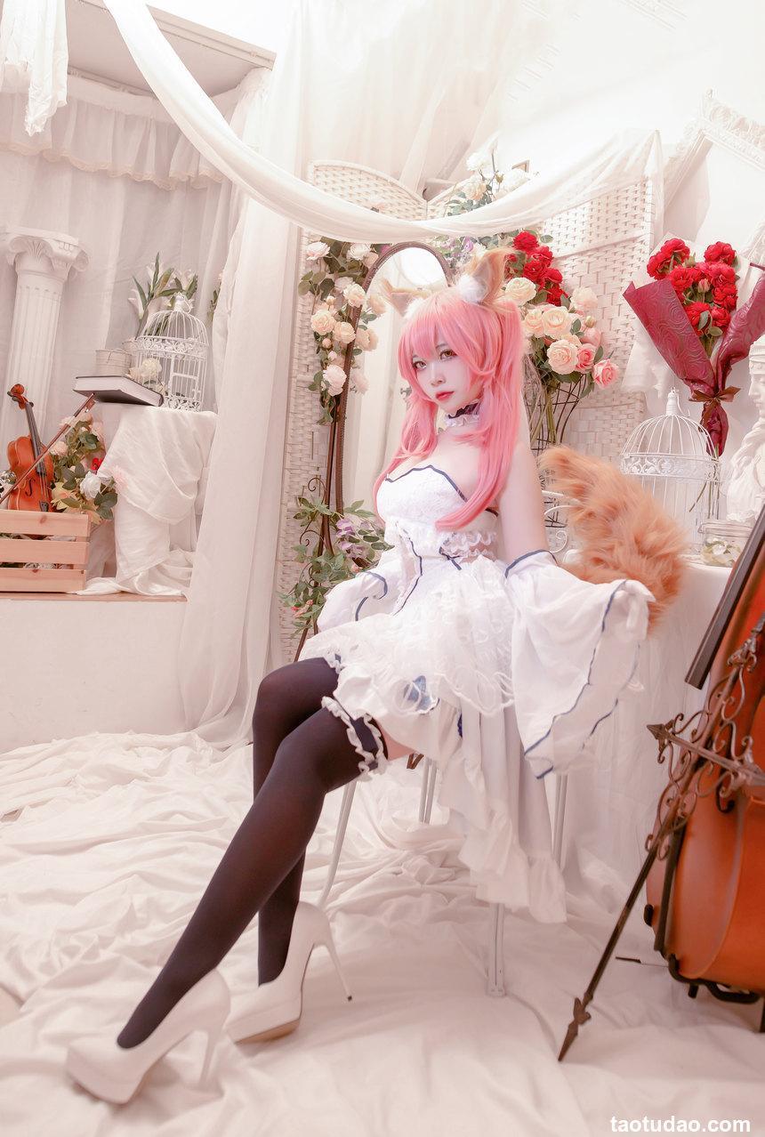 二佐Nisa — fate玉藻前婚纱[9P／128MB]