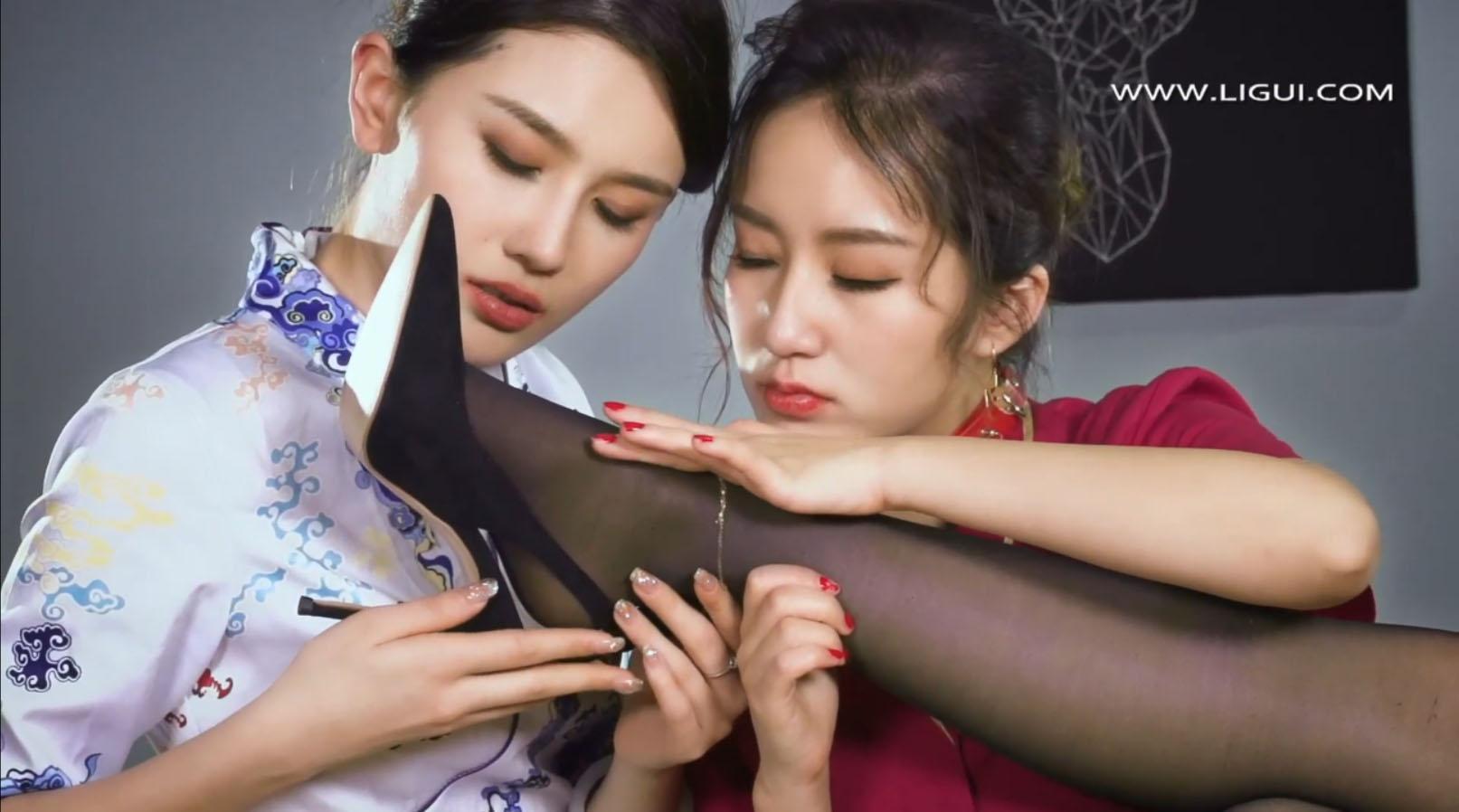 [Ligui丽柜] 2022.05.04 双生花 三生三丝-下[1V436M]