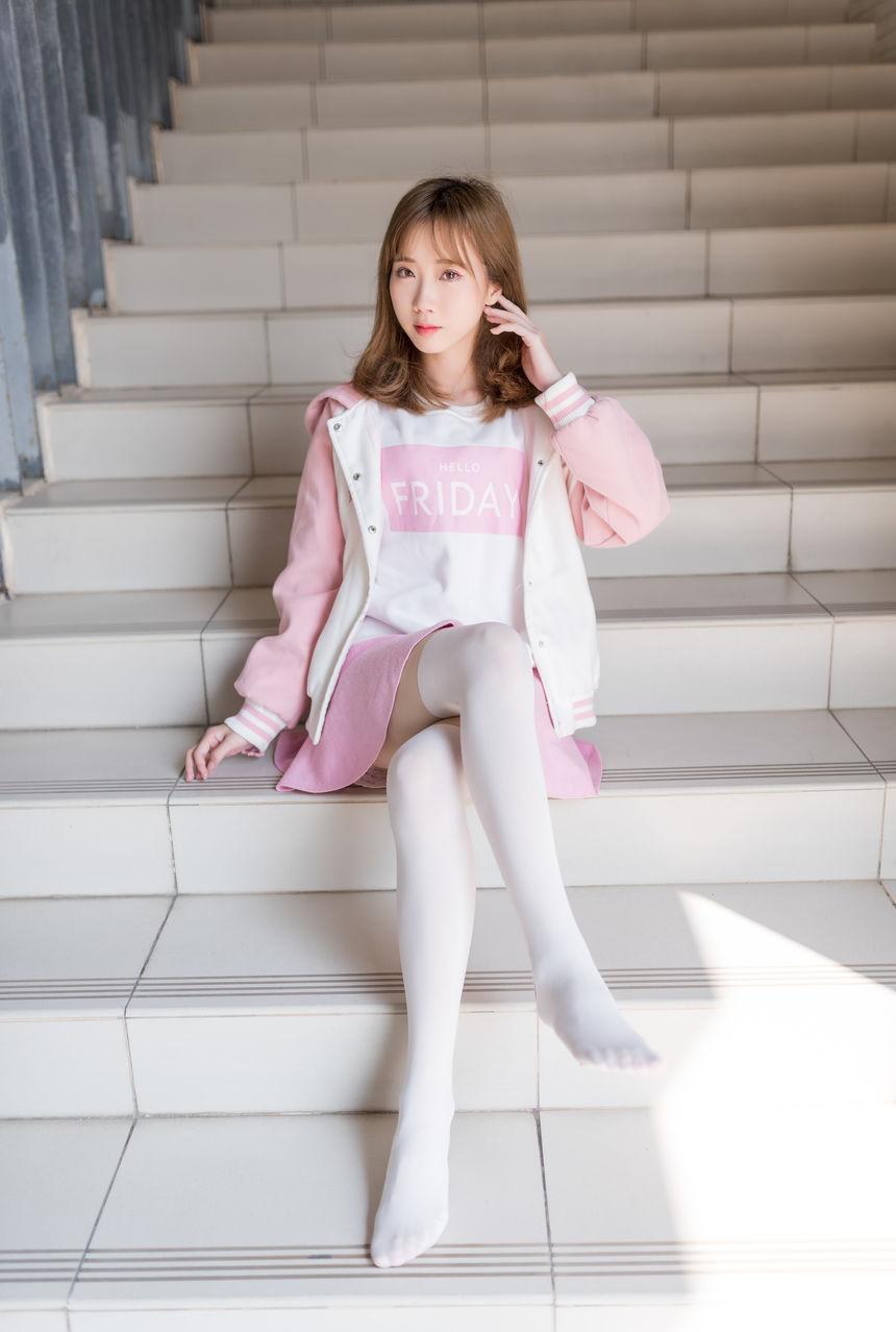 风之领域写真 NO.026 粉红日系白丝 [48P/187M]