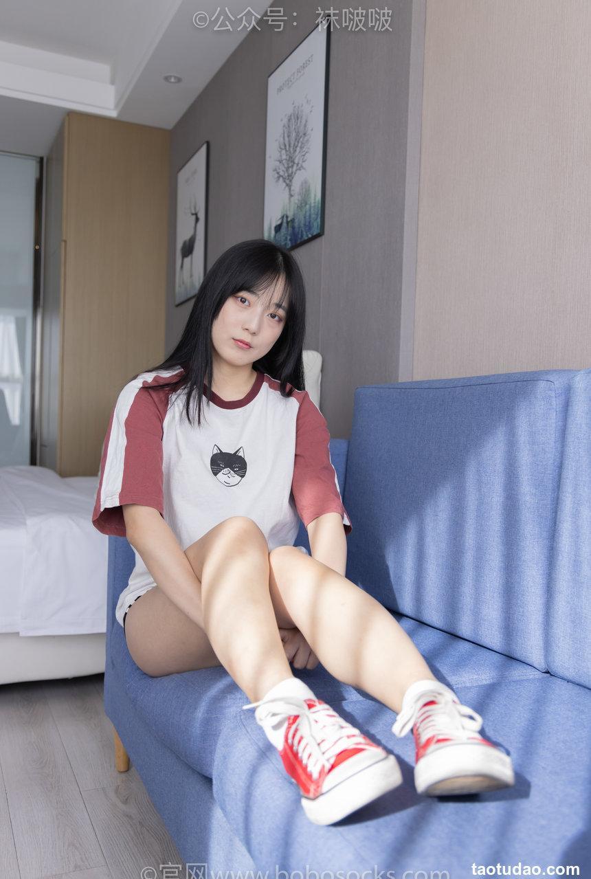 [BoBoSocks袜啵啵]NO.036 菠萝-帆布鞋、白棉袜、裸足[138P+1V／6.73GB]