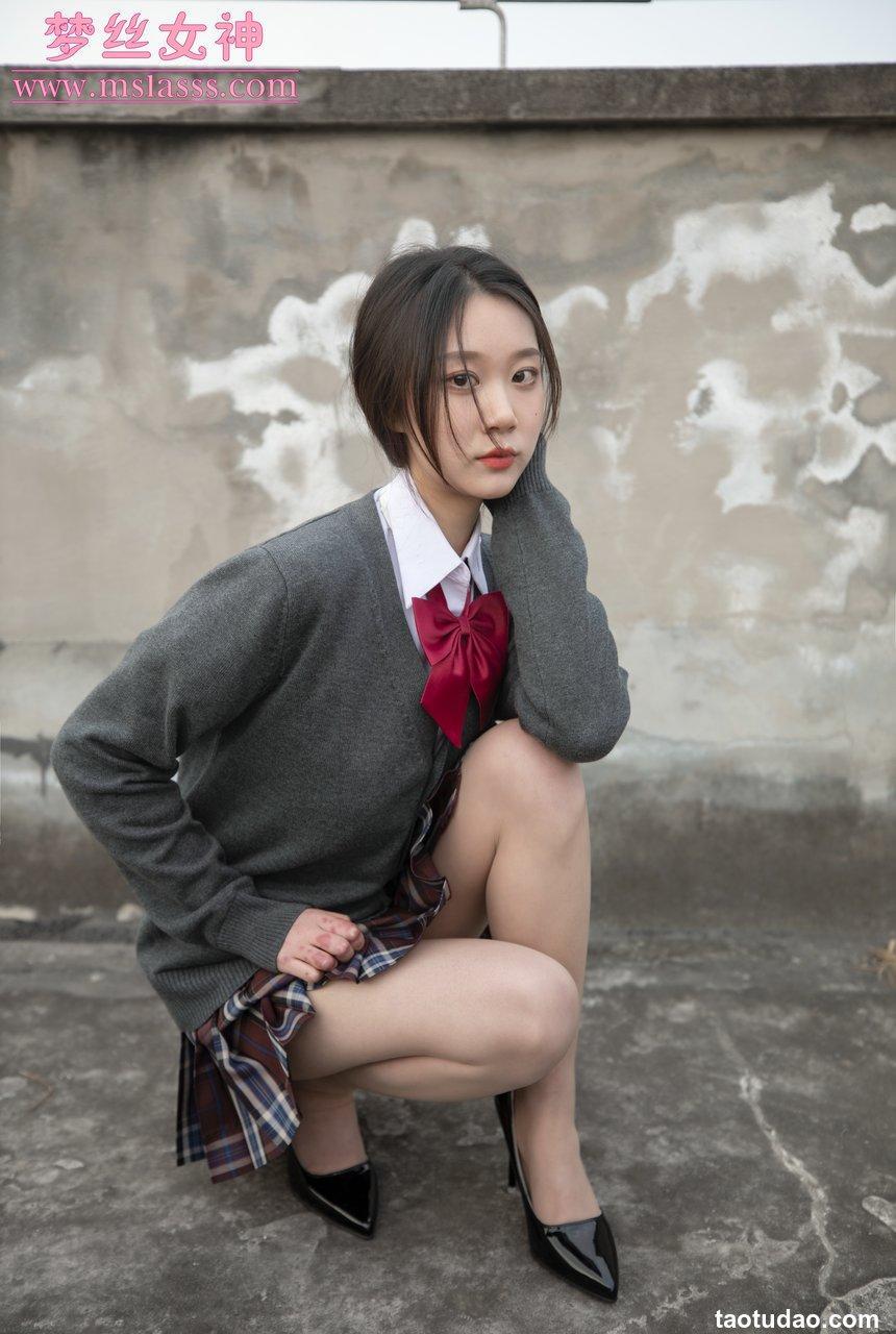 [MSLASS梦丝女神] 2021.01.31 NO.144 刘灵嘉《新模女神》[20+1P121M]