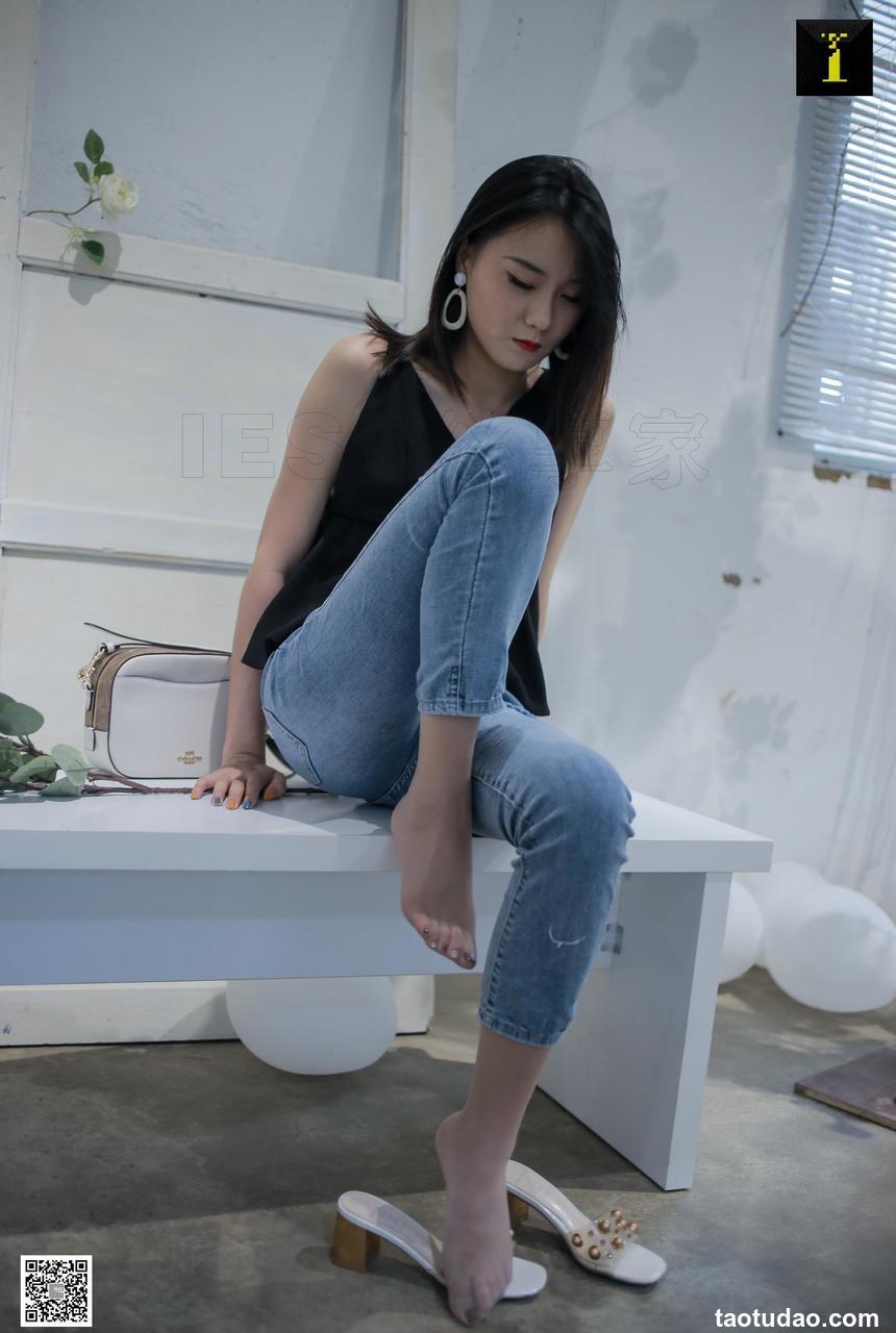 [IESS异思趣向] 2019.09.20 丝享家576：云芝《日常版牛仔裤里丝》[84P23MB]