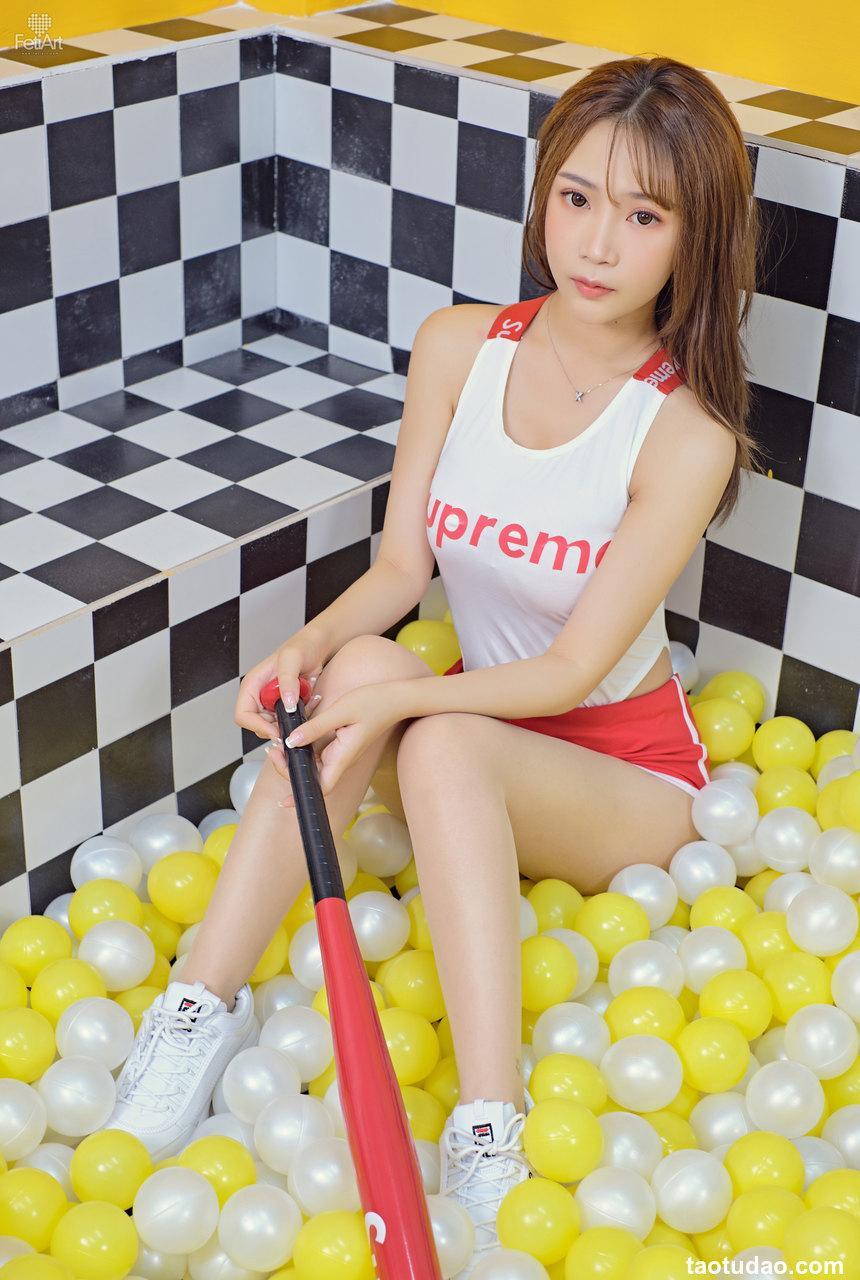 [FetiArt] NO.004 Wanna Play Baseball Model ：Bowie [31P97MB]
