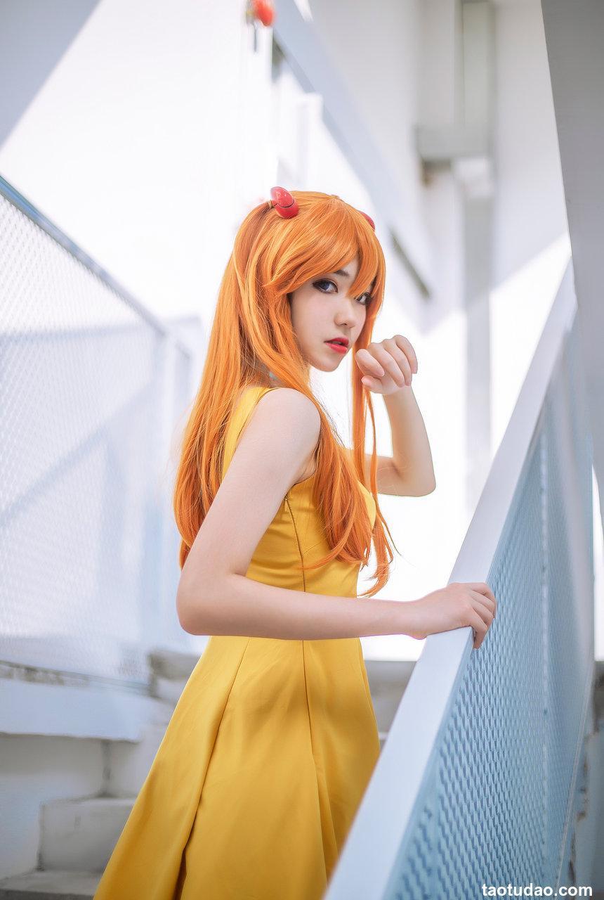 南桃Momoko NO.13 明日香黄裙 [12P-110MB]