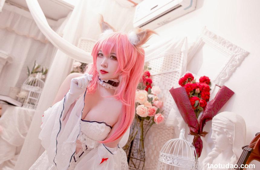 二佐Nisa — fate玉藻前婚纱[9P／128MB]