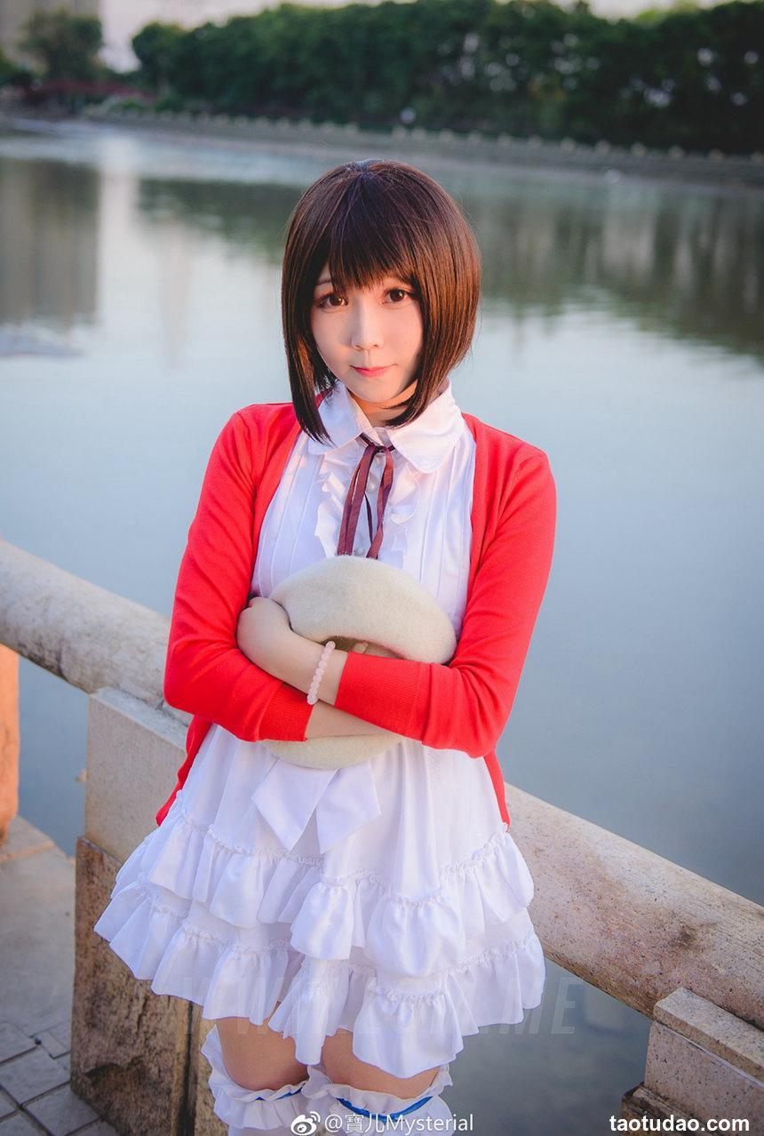 寶儿Mysterial — 加藤惠cos正片和索尼子花嫁版 [30P-180M]