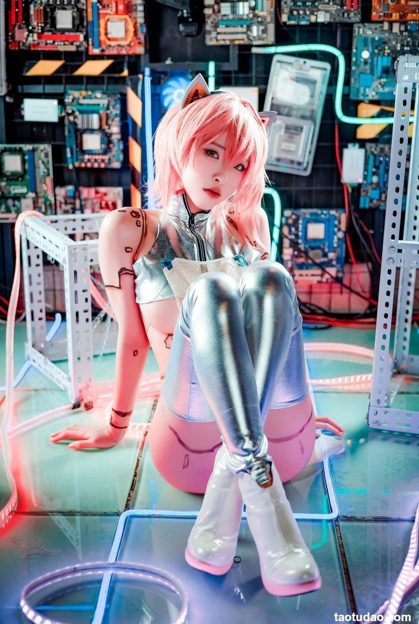 清水由乃 - NO.37 泰丝机娘 [32P-620MB]