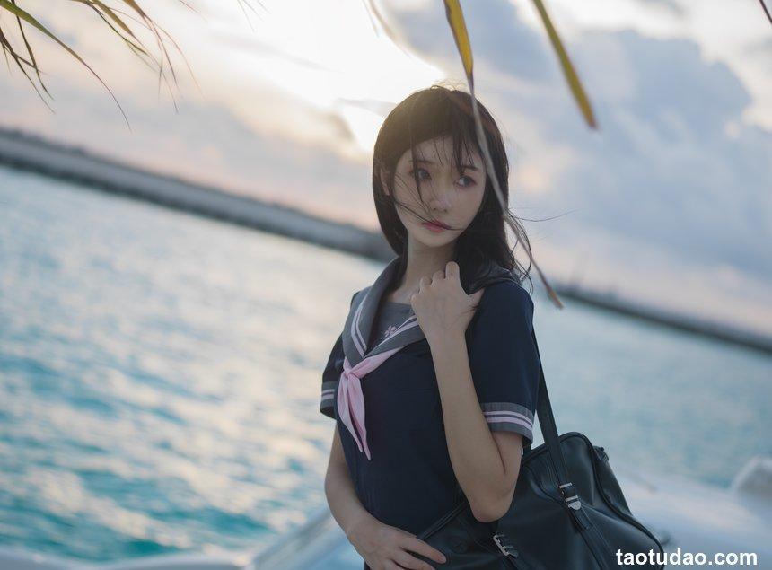 南桃Momoko NO.41 蓝jk [12P-16MB]