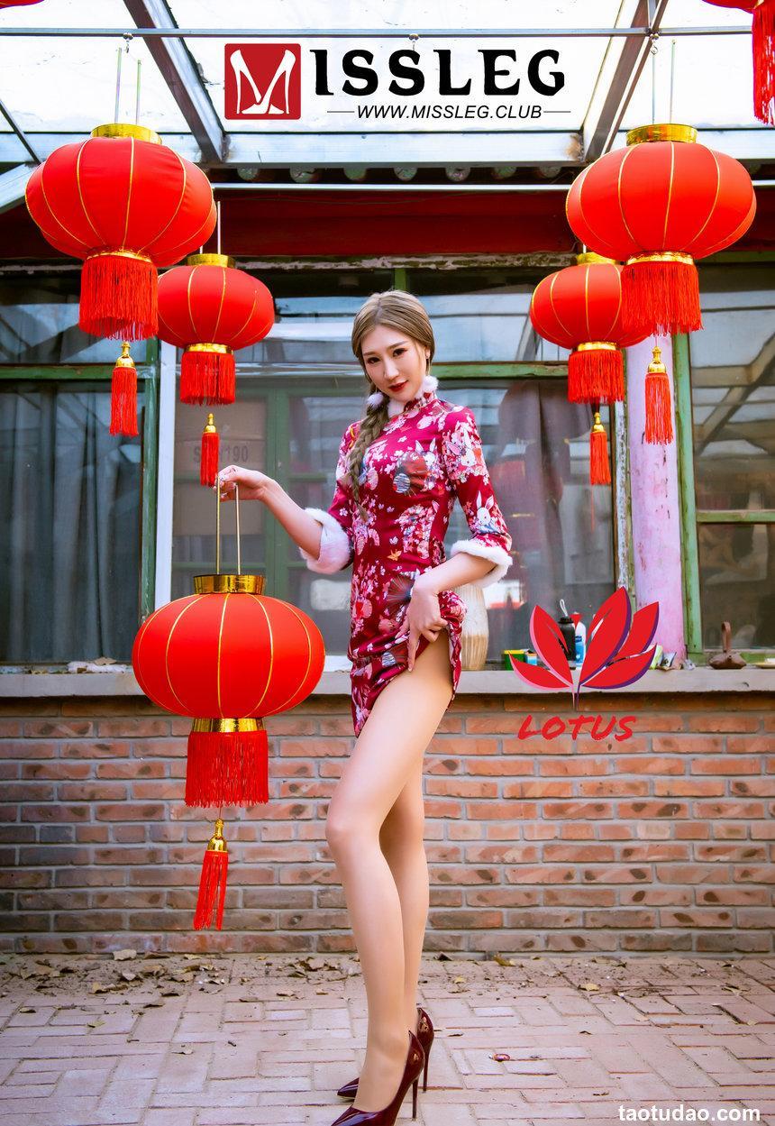 [MISSLEG蜜丝]钻石室内系列 2019.02.10 M005 画院新年单人-玄子 [60P]