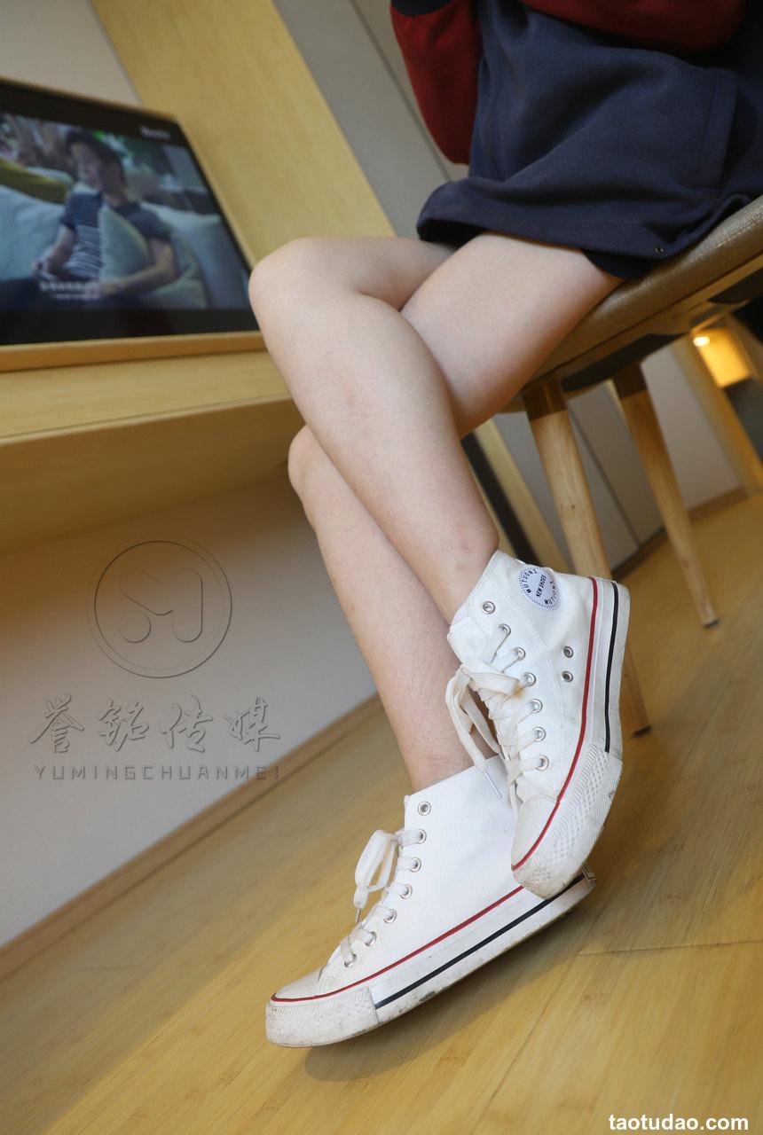 [誉铭传媒]袜足摄影 2019年 NO.017 爱心白棉袜[148P+1V／1.23GB]