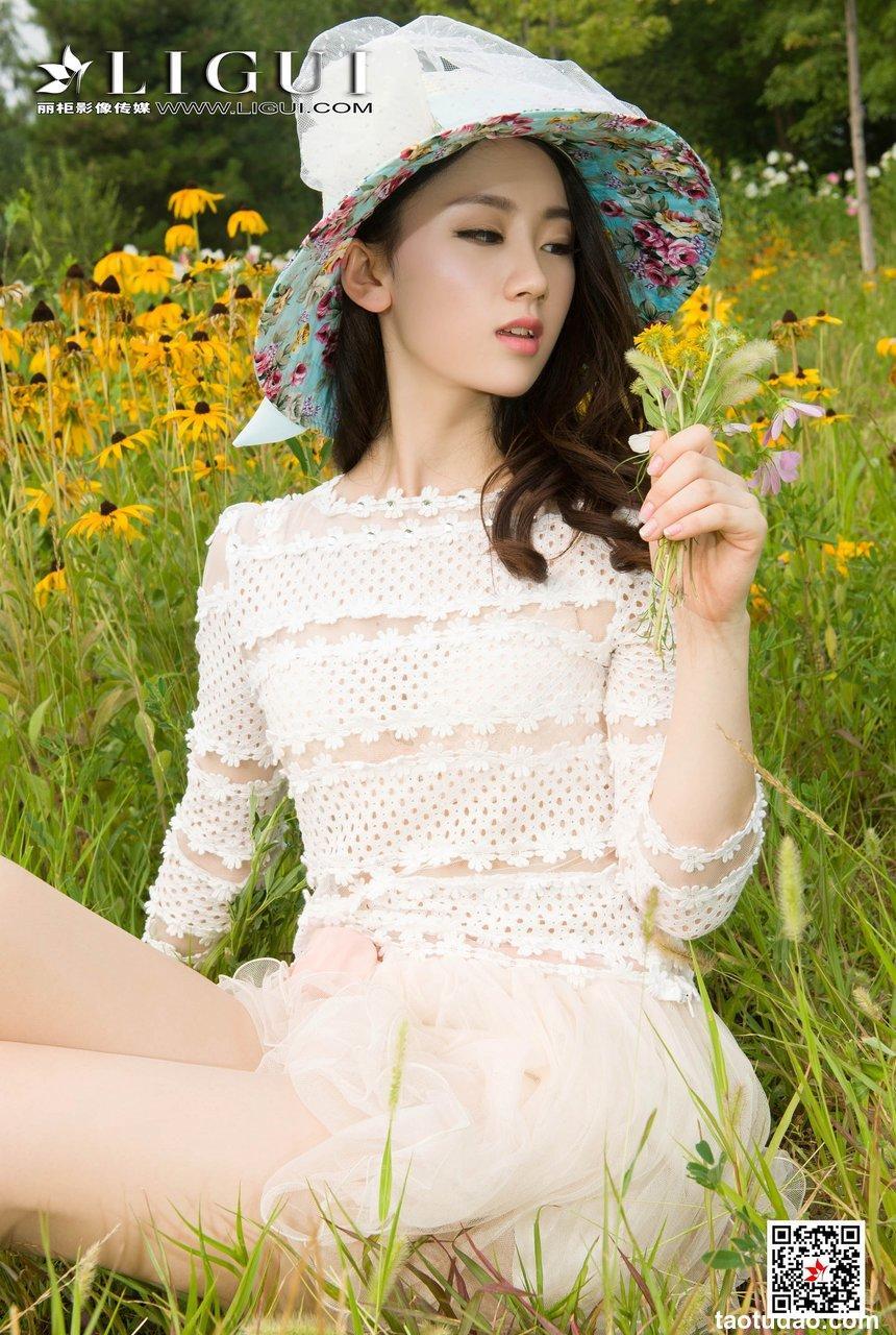 [Ligui丽柜]2019.04.21 网络丽人 Model 然然 [113P]