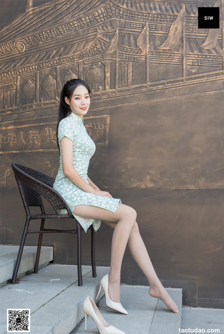 SIW斯文传媒 034 复古小香风改良中国风旗袍 - 乐饮 [74P-243M]