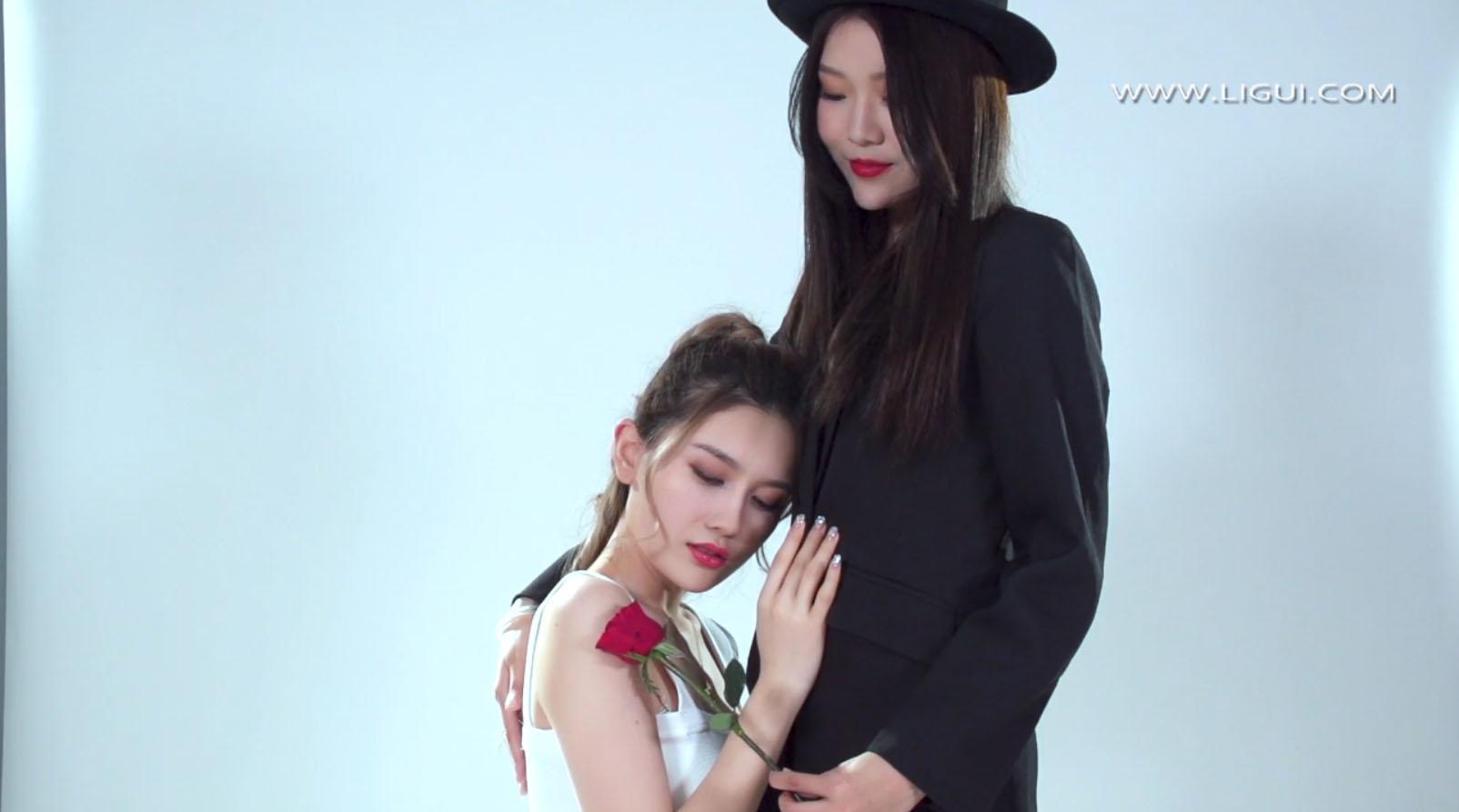 [Ligui丽柜]HD视频 2022.02.11 双生花 情人之吻[1V934M]
