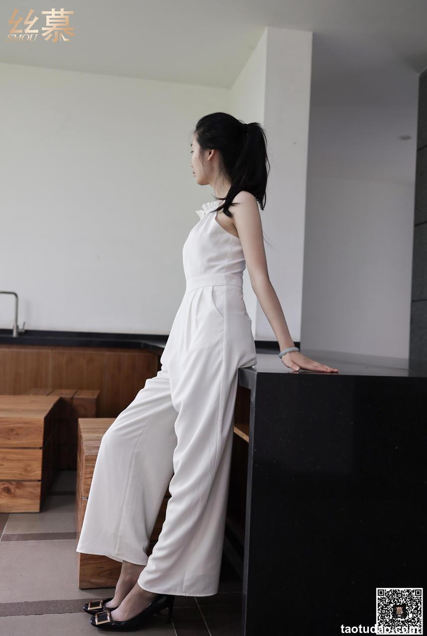 [丝慕写真] SM313 蕾丝也能裤里丝