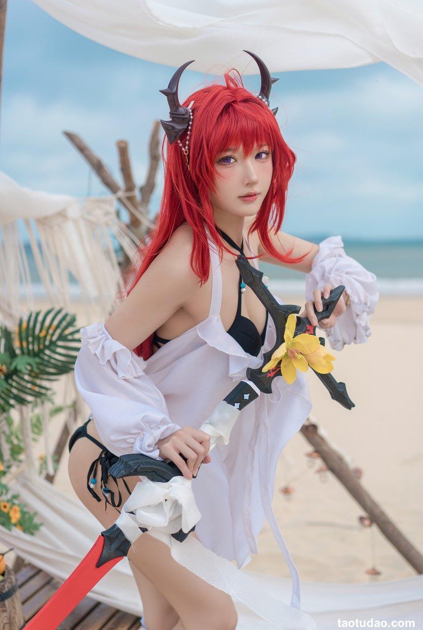 阿包也是兔娘 - NO.58 明日方舟 史尔特尔 [50P-808MB]