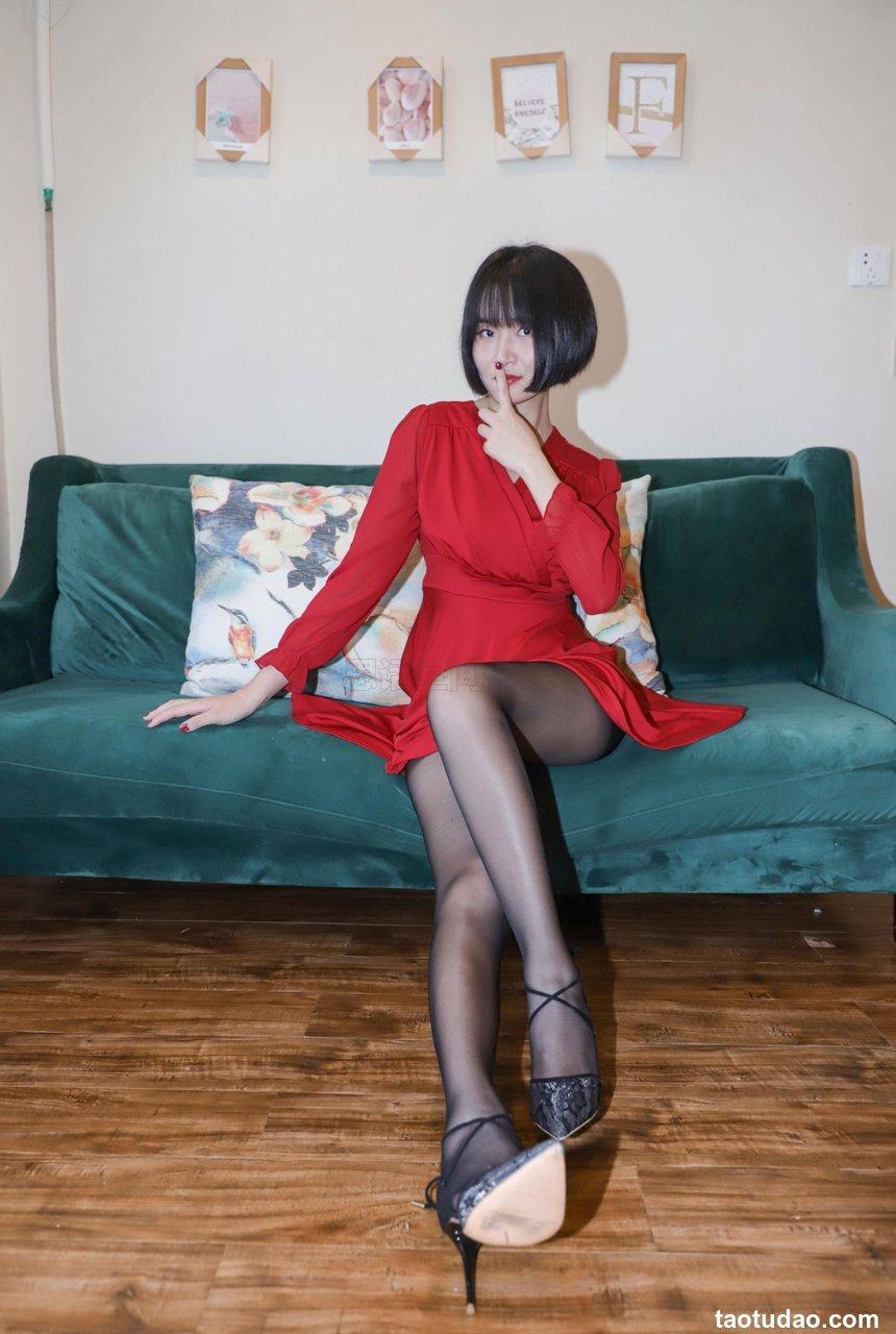 [SiHua思话] SJ033 新模沐沐子 红裙皮鞭の性感尤物 [43P/79MB]