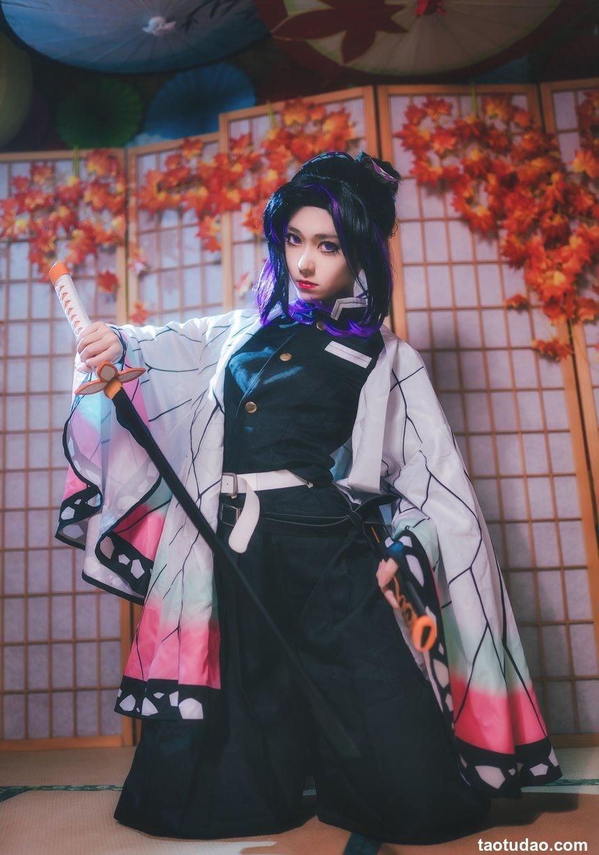 南桃Momoko NO.46 蝴蝶忍队服 [14P-19MB]