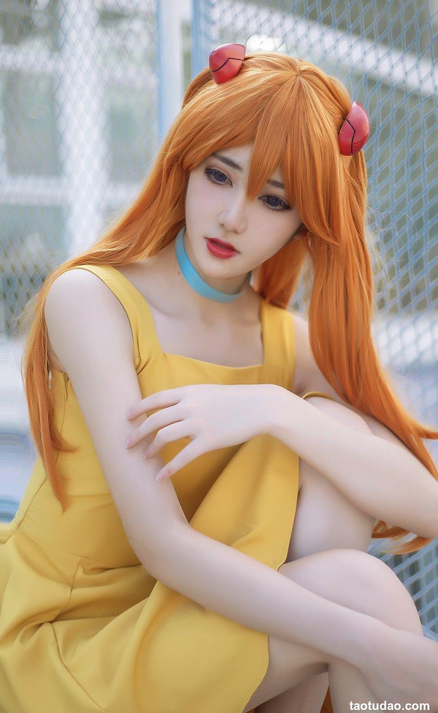 南桃Momoko NO.13 明日香黄裙 [12P-110MB]