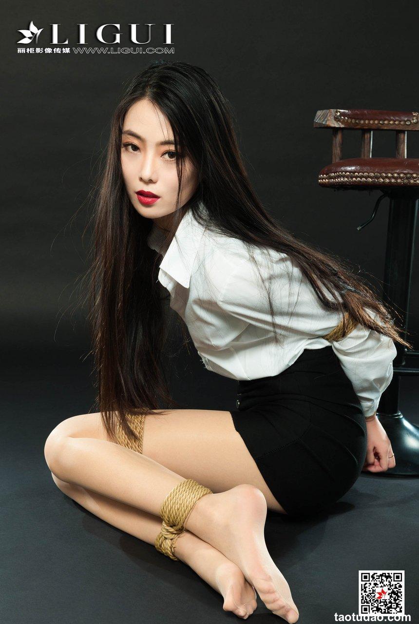 [Ligui丽柜]2020.10.02《紧缚新莲》白雪[70+1P142M]