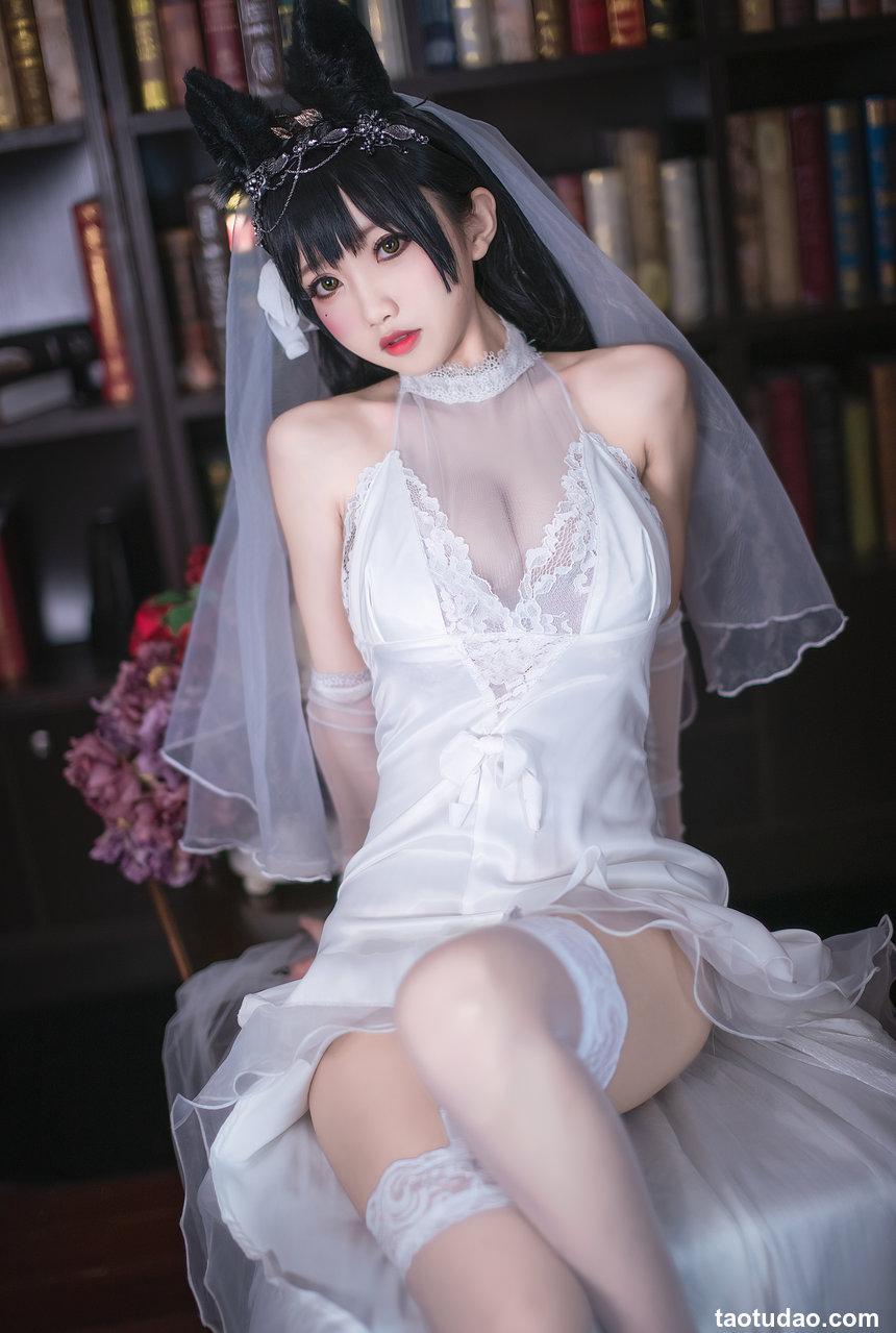 鬼畜瑶 NO.004 爱宕婚纱 [23P-541MB]