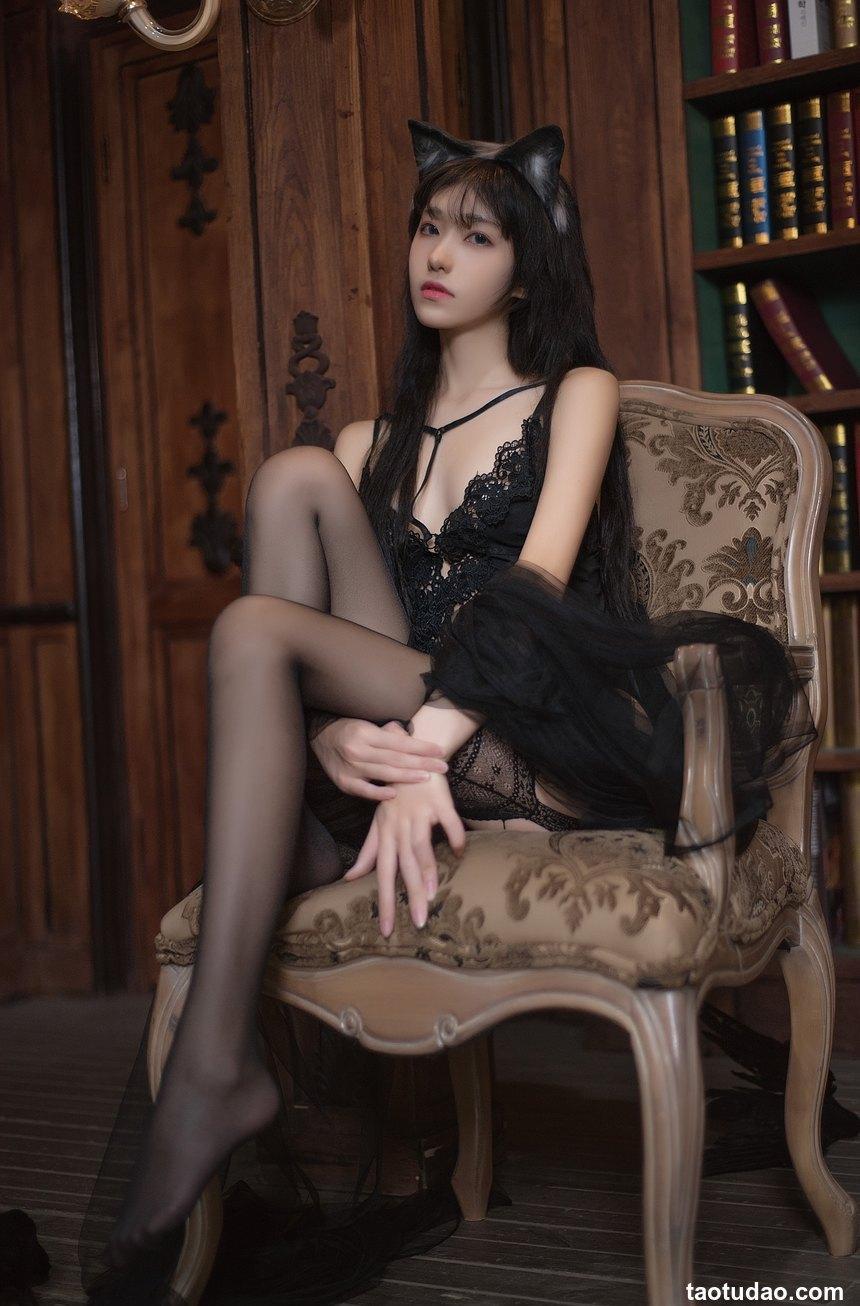 南桃Momoko - 黑内衣福利向 [18P-54.6MB]