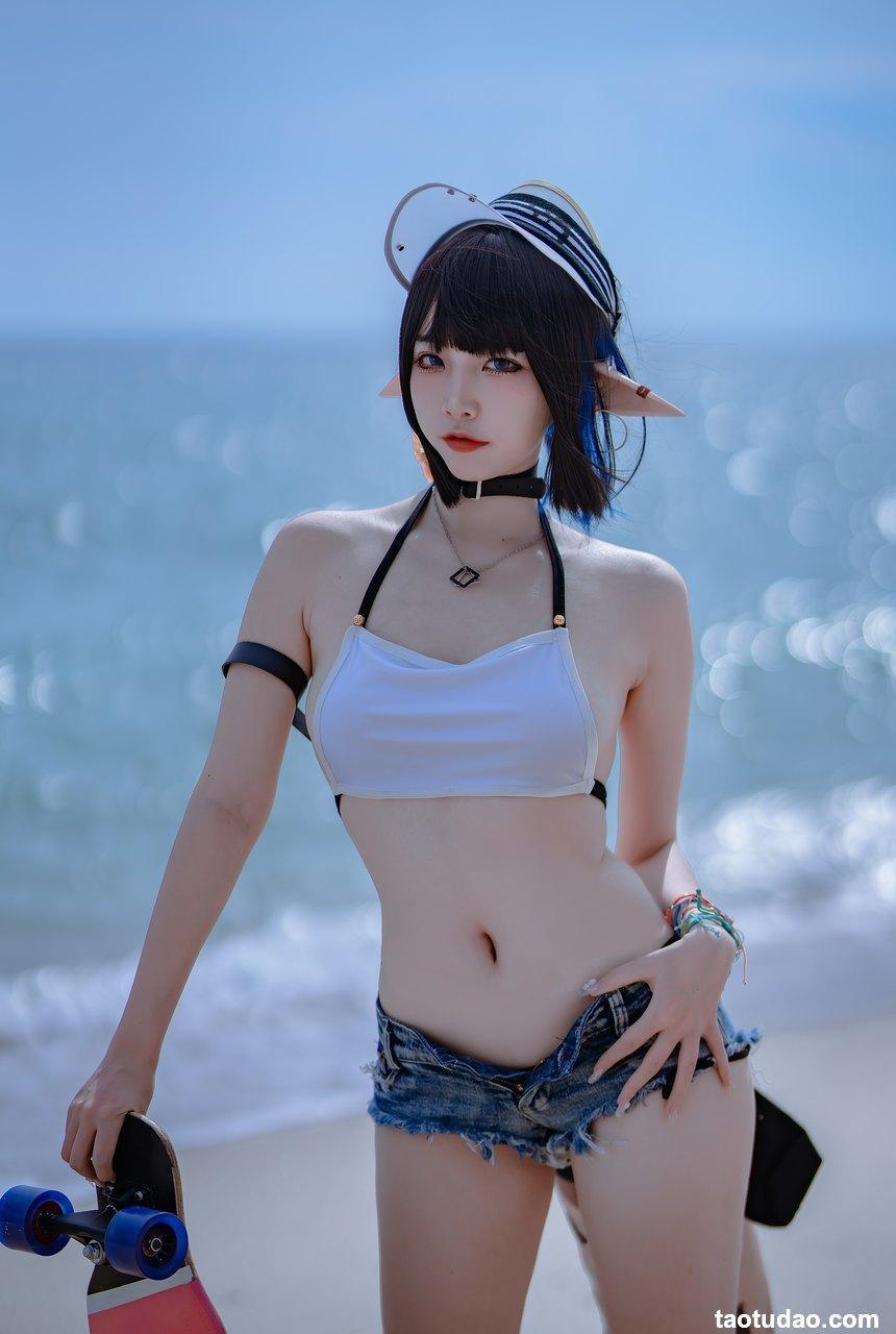 「二佐Nisa」方舟 – 森蚺泳装(22P-176MB)