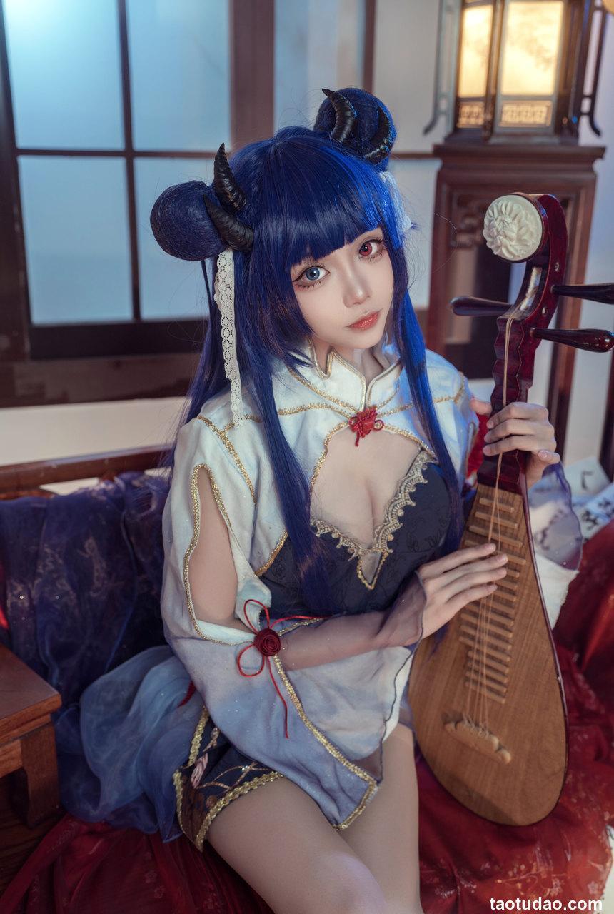 艾西Aiwest - NO.06 伊吹新年旗袍 [35P-910MB]