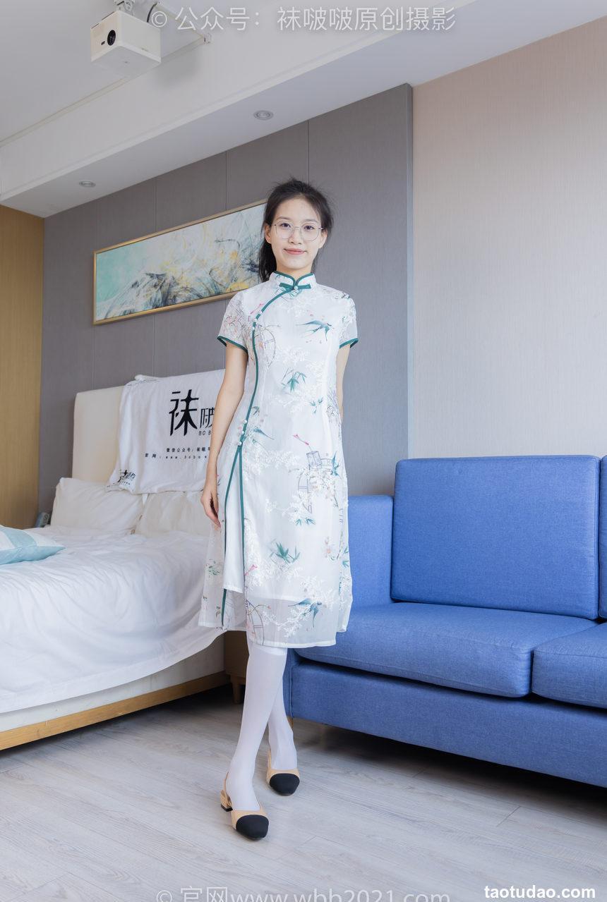 [BoBoSocks袜啵啵]NO.371 芝士-平底鞋、高跟凉鞋、厚白丝小腿袜、短白丝[140P+1V／6.03GB]