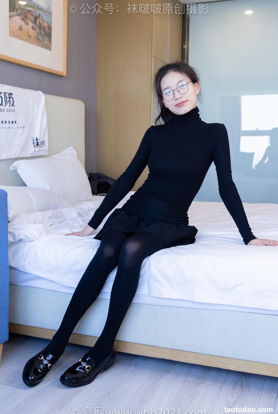 [BoBoSocks袜啵啵]NO.313 芝士-皮鞋、平底鞋、厚黑丝、厚黑丝大腿袜[150P+1V／6.30GB]