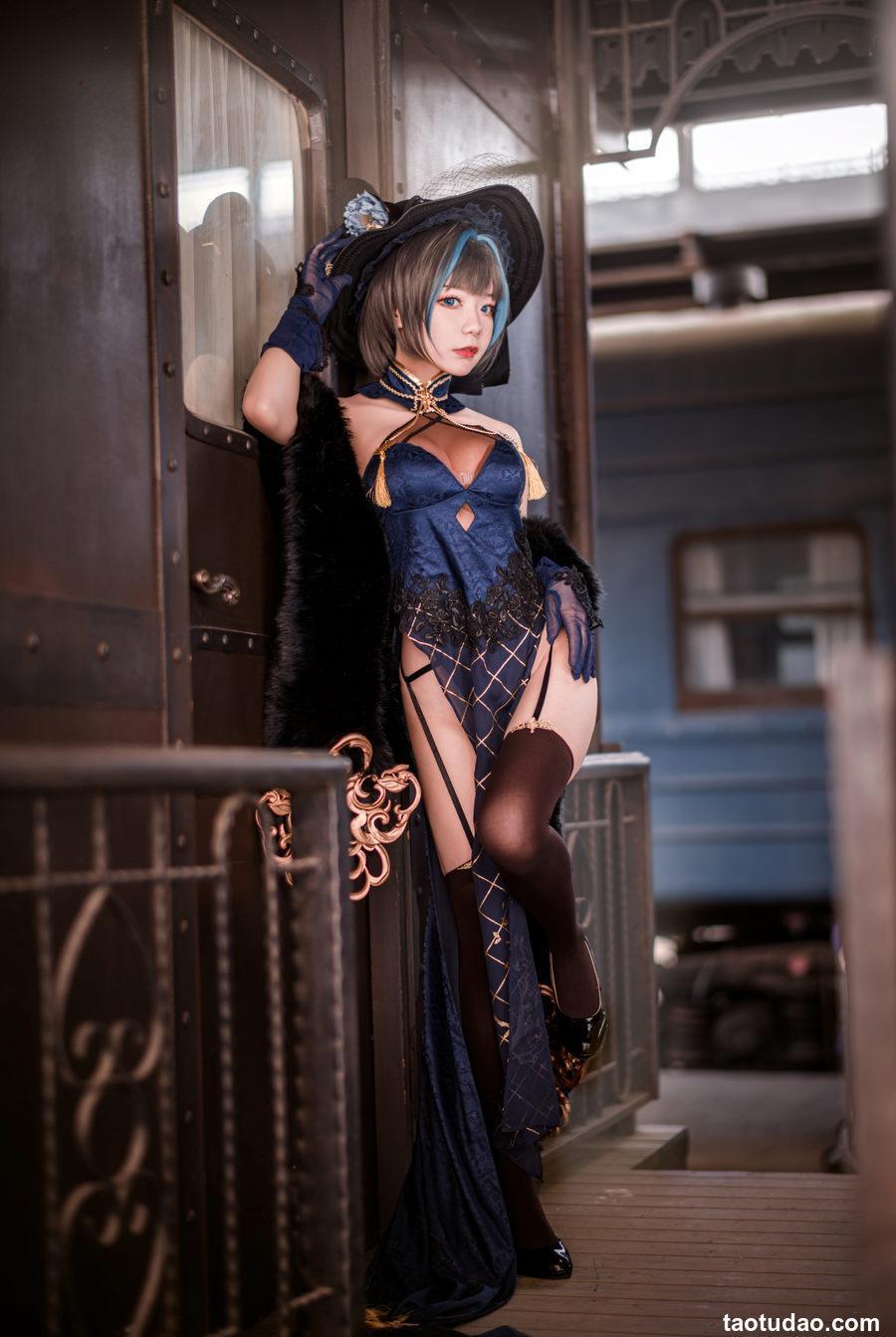 王胖胖u  - 柴郡旗袍 [19P-162MB]