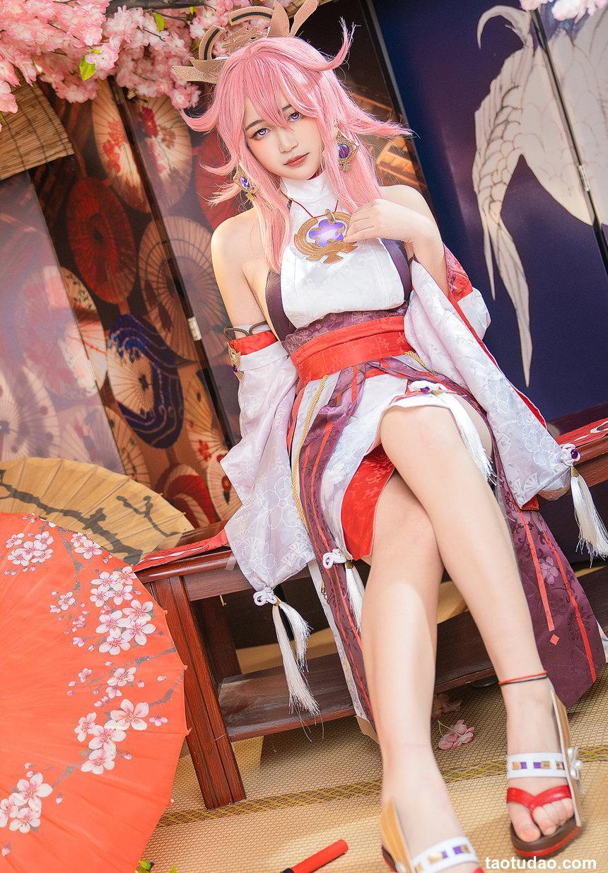 喵喵的喵吖 - NO.07 八重神子 [10P-72MB]