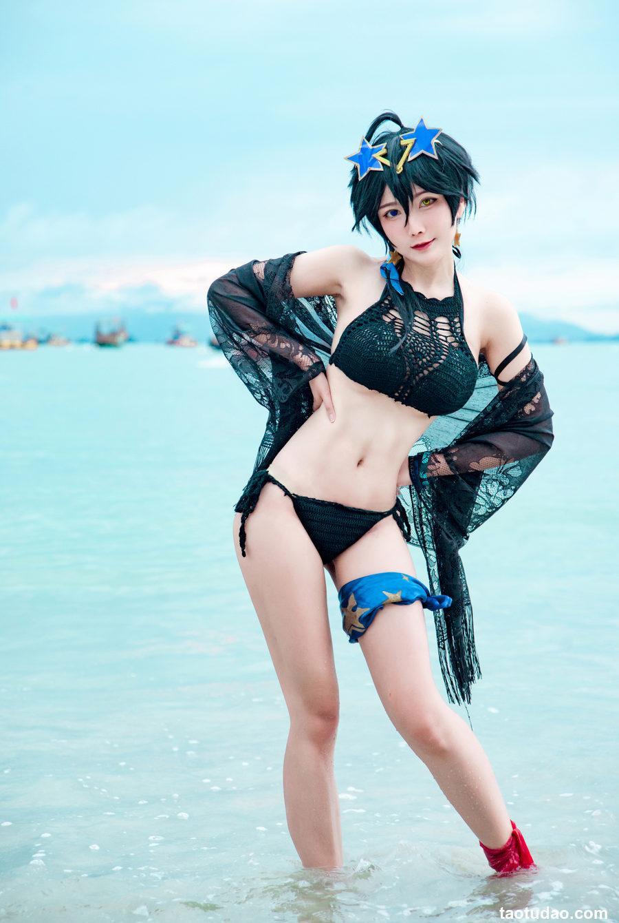 巴鲁巴鲁BaRu - 佐治亚泳装 [10P-121MB]