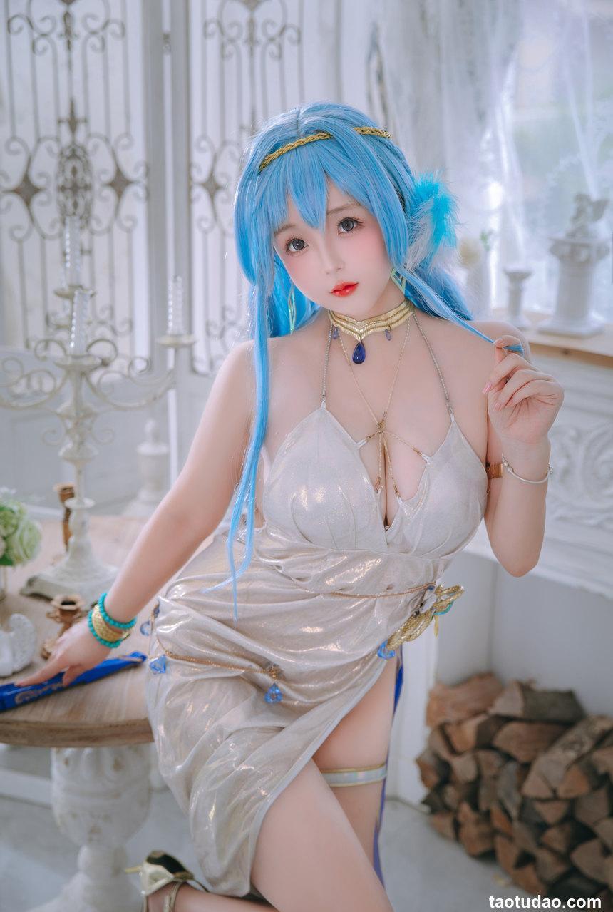 日奈娇 海伦礼服 [46P-598M]