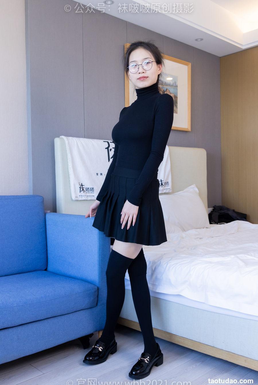 [BoBoSocks袜啵啵]NO.313 芝士-皮鞋、平底鞋、厚黑丝、厚黑丝大腿袜[150P+1V／6.30GB]