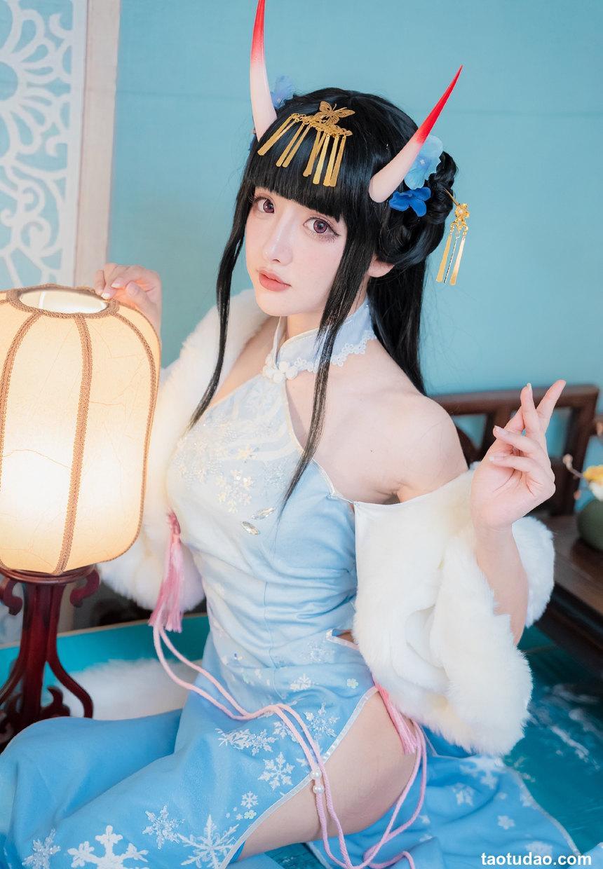 紫氯氯 - 能代 貅 旗袍 [18P-38MB]