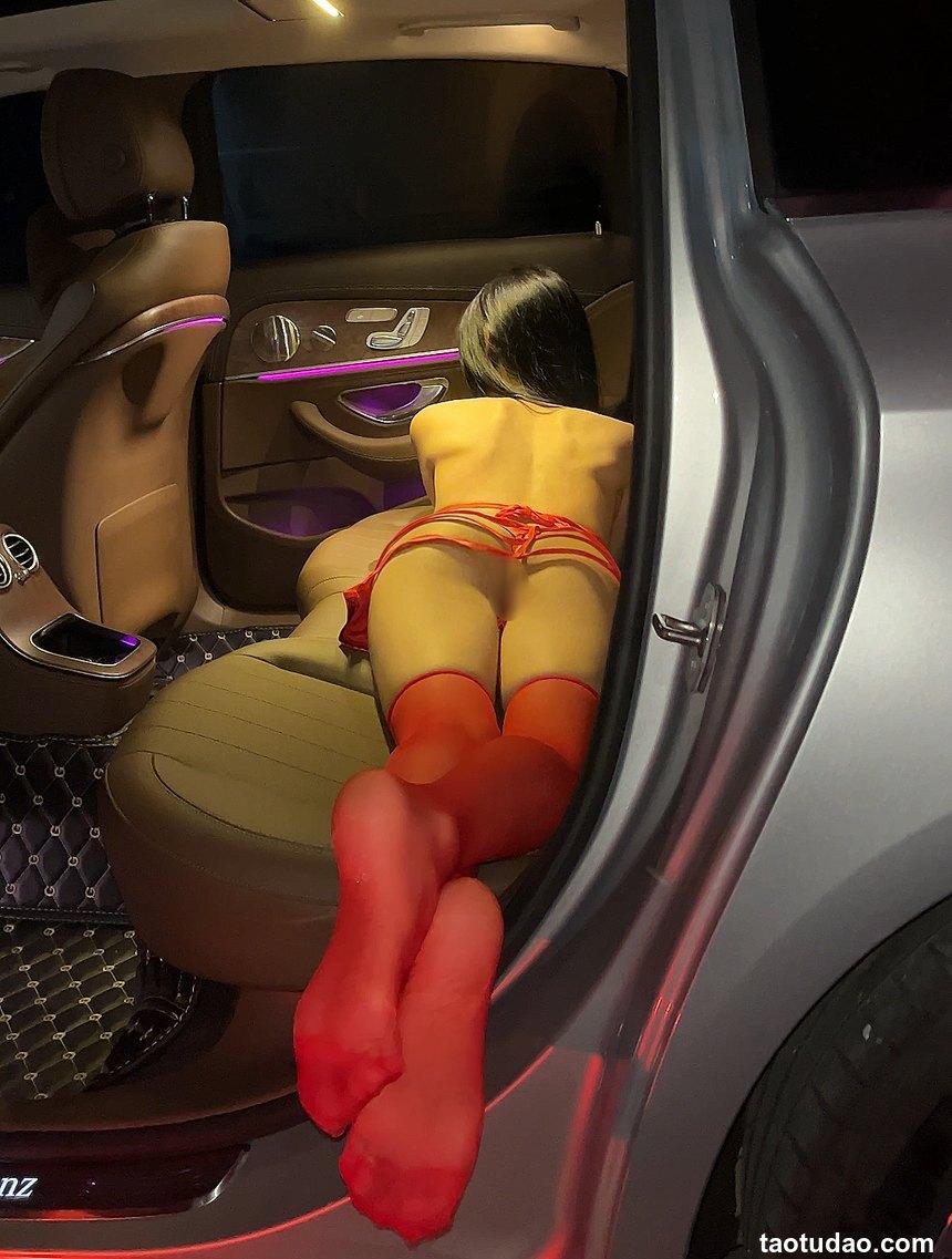 女刺客 - NO.01 车内红丝 [31P-118MB]