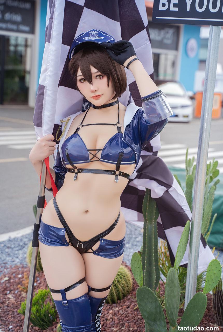 三刀刀miido-巴尔的摩赛车娘[36P-950MB]