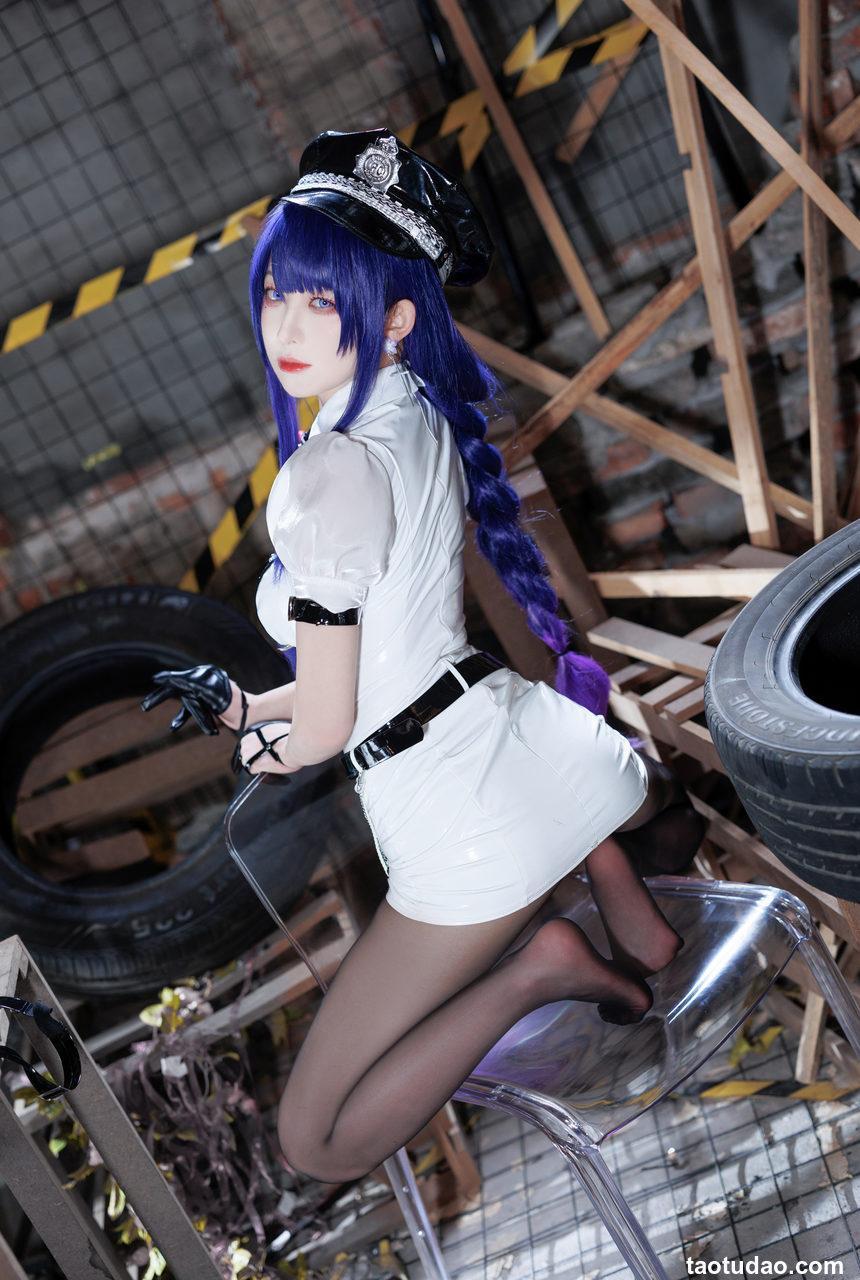 封疆疆 - 雷电将军女警 [38P-531MB]