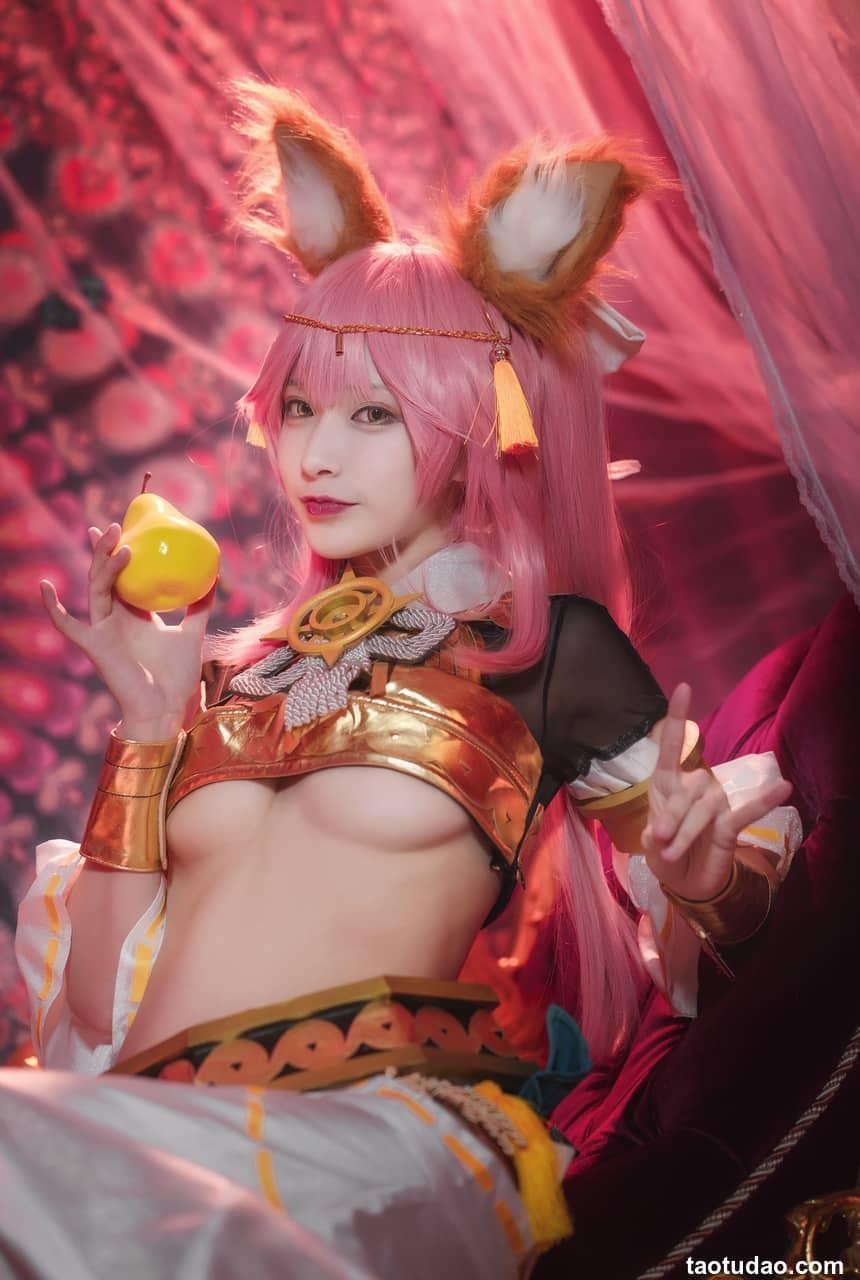 铁板烧鬼舞w -  NO.020 玉藻前神话装[20P-334M]