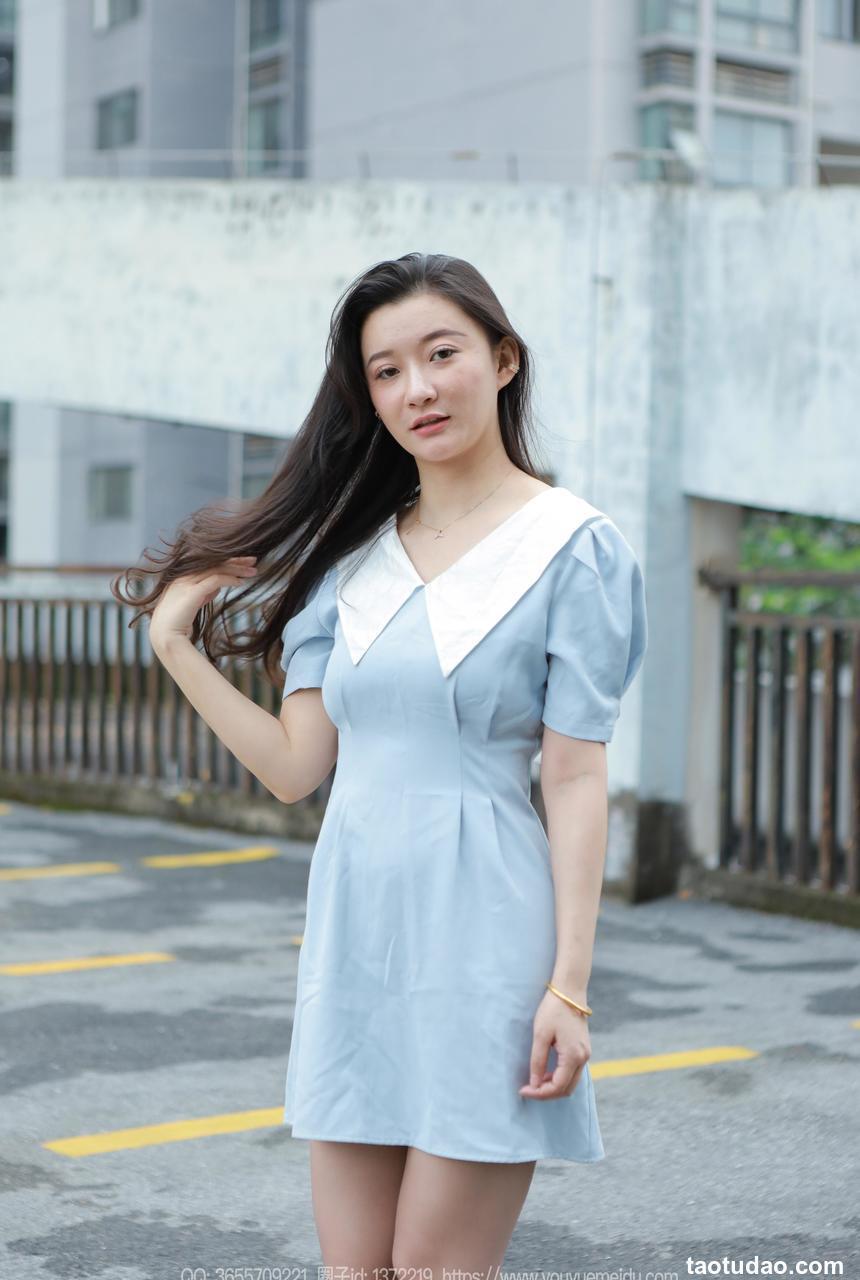 [IESS异思趣向] 2024.04.22 丝享家 1722 秋秋《蓝裙甜妹》[89P105MB]