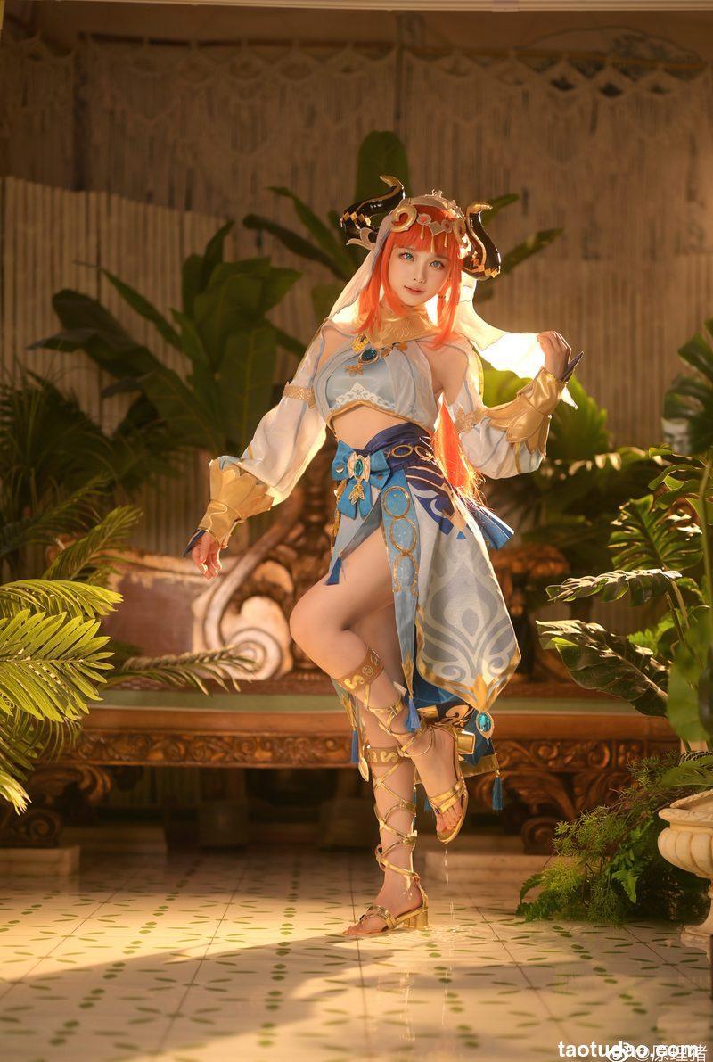 白莉爱吃巧克力 - 原理猪 原神-妮露 [10P-416MB]