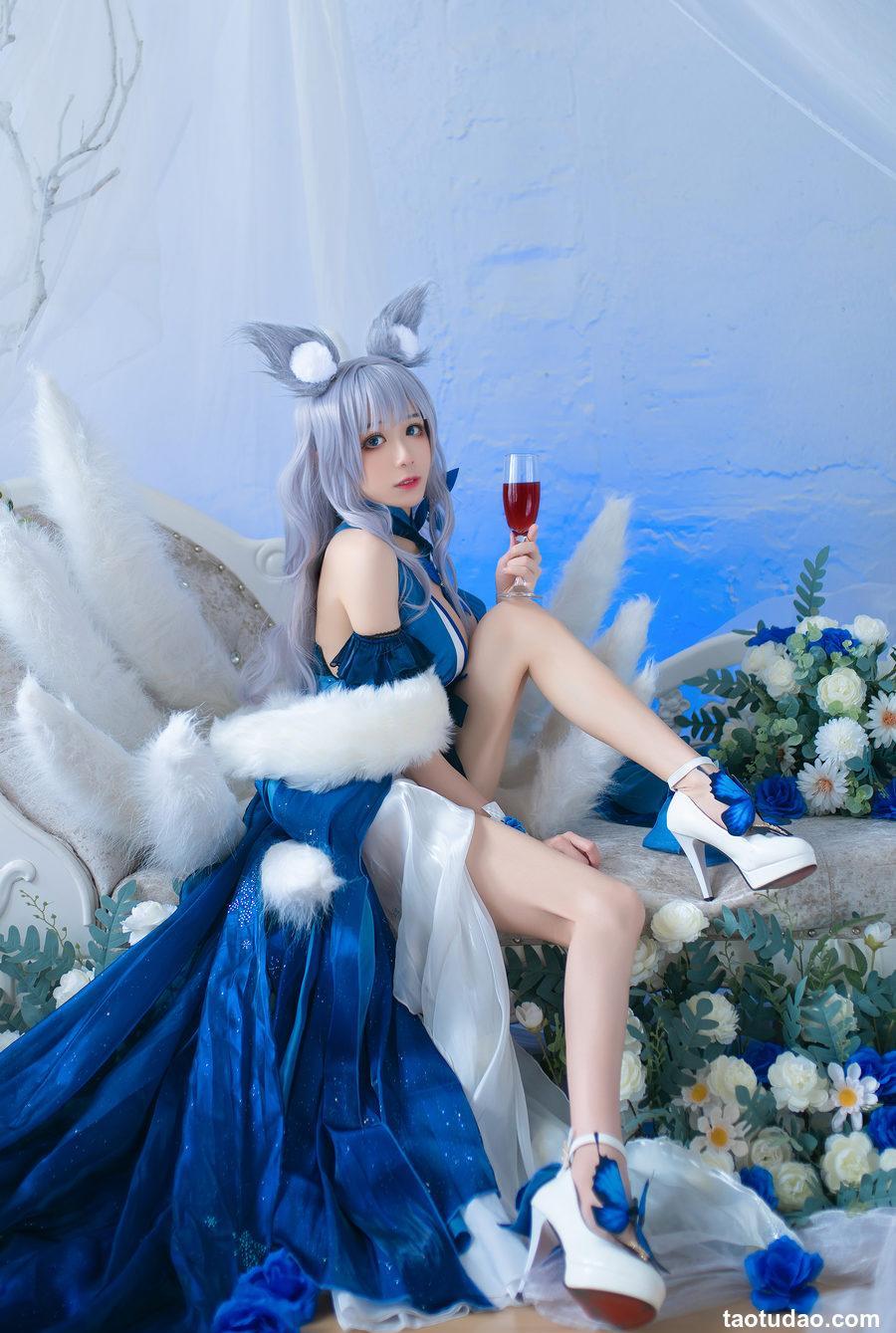 Tomoyo酱  - 碧蓝 信浓礼服[22P-90MB]