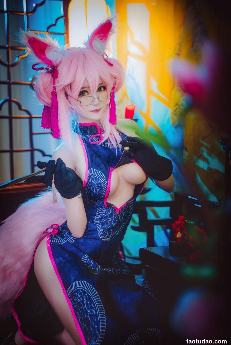 yui金鱼 NO.011 旗袍 玉藻前 [13P-168MB]