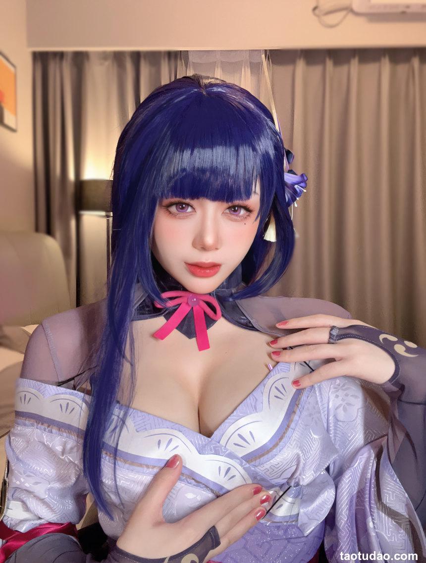 九言 Genshin Impact 雷電書軍 [31P+5V-346MB]