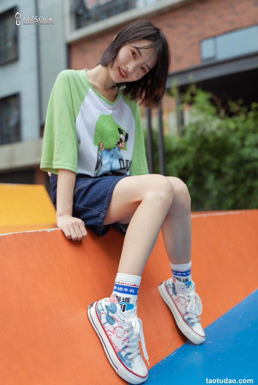 [MZSOCK]爱美足 NO.195 茜茜[84P／185MB]