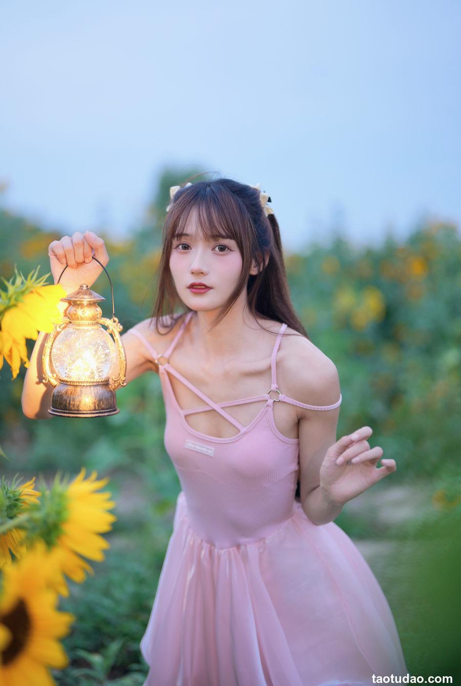 兔子Zzz不吃胡萝卜 -  蓝调向日葵少女 [28P-316MB]